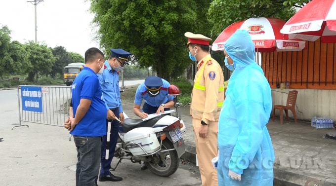 Các tuyến vận tải đi và đến các địa phương có dịch phải đặc biệt chú trọng.