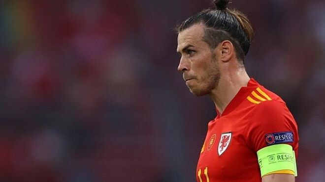 Ngôi sao Gareth Bale trong màu áo tuyển Wales tại Euro 2020. Ảnh: Marca