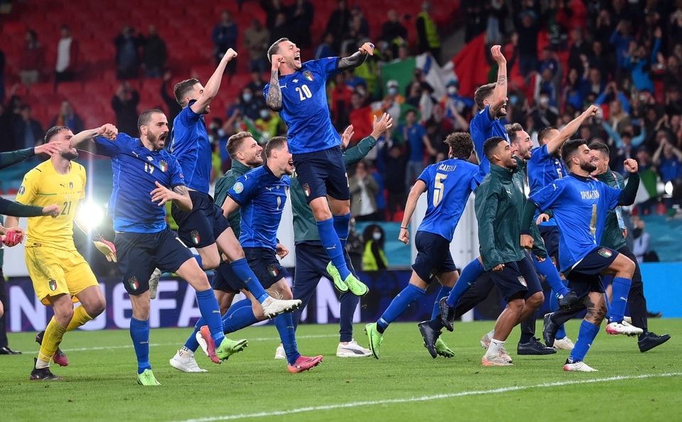 Đội tuyển Italy lọt vào chung kết Euro sau 9 năm. Ảnh: Reuters