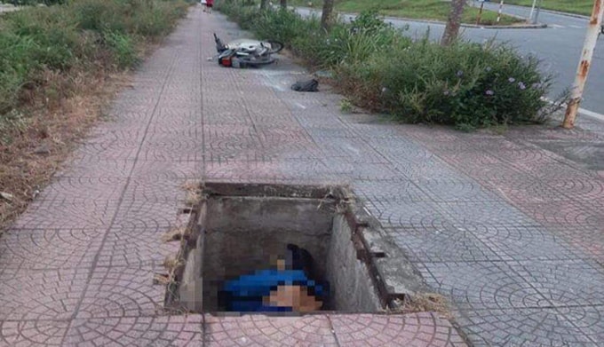 Ban ATGT TP.Hà Nội đề nghị các đơn vị liên quan chấn chỉnh công tác quản lý hố ga sau tai nạn chết người trên đường Đặng Vũ Hỷ (phường Thượng Thanh, quận Long Biên). Ảnh: TL