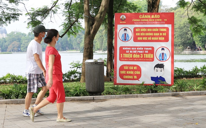 TP. Hà Nội sẽ tạm dừng các hoạt động thể dục, thể thao ngoài trời bắt đầu từ 18h ngày (8/7)