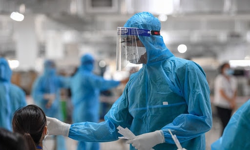 TP Bắc Giang khẩn trương xét nghiệm, truy vết các trường hợp liên quan đến 9 ca F0 vừa được phát hiện. Ảnh minh họa