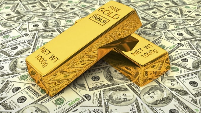 Giá vàng thế giới tiếp tục tăng trong bối cảnh đồng đô la giảm - Ảnh: FXStreet