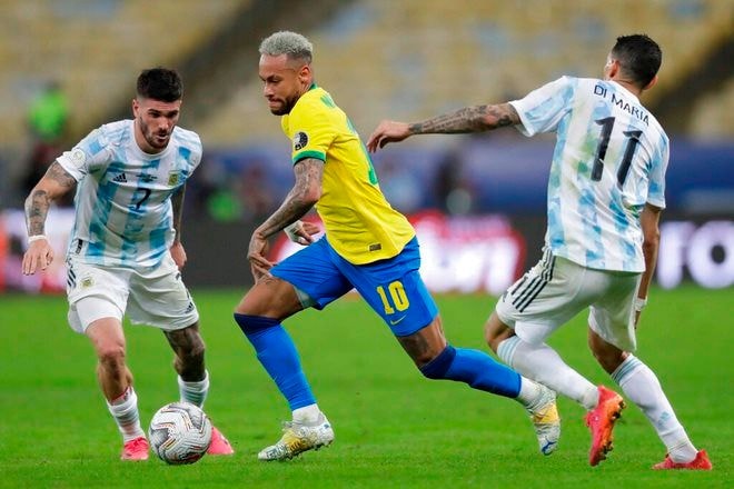 Di Maria là người ghi bàn thắng duy nhất mang đến chức vô địch Copa America 2021 cho Argentina. Ảnh: internet