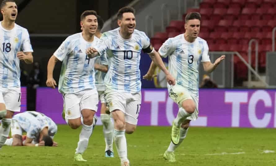 Tiền đạo Messi có kỳ Copa America thành công cùng tuyển Argentina. Ảnh: Reuters