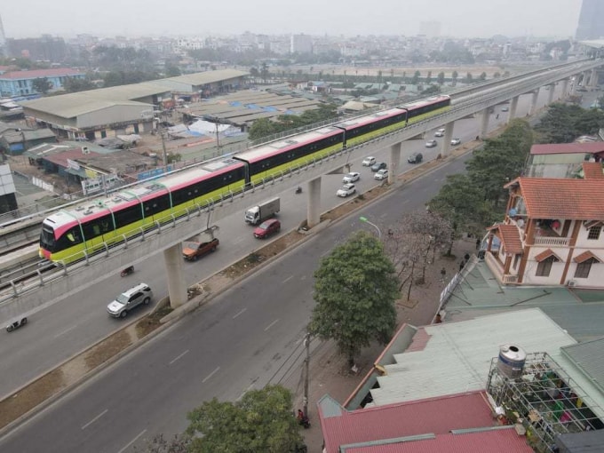 Nếu đoạn tuyến 8,7km được Chính phủ chấp thuận đầu tư, tuyến metro số 3 sẽ kéo dài từ Nhổn đến vành đai 3 Hoàng Mai.