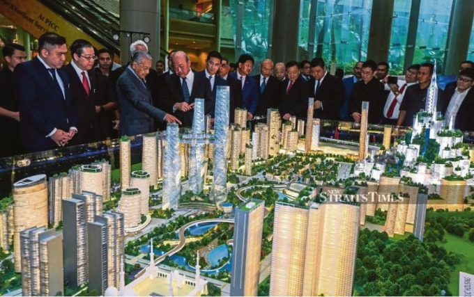 Dự án Bandar Malaysia từng được cựu Thủ tướng Malaysia Najib Razak công bố hồi năm 2011. Ảnh: Straits Times.