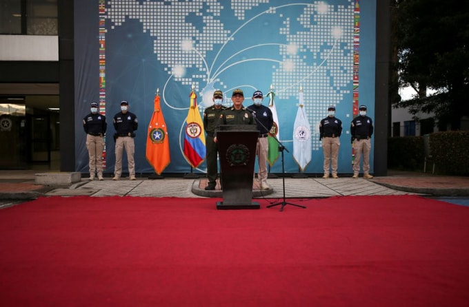 Bộ trưởng Công an Colombia Jorge Luis Vargas. Ảnh: Reuters