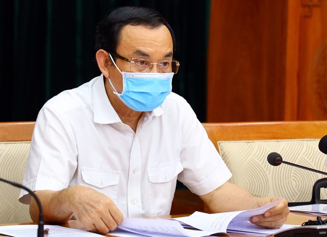Ông Nguyễn Văn Nên, Bí thư Thành uỷ TP. HCM.