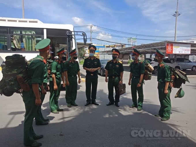 Công tác tiếp nhận quân chi viện và triển khai kiểm soát dịch Covid-19 tại Đồng Nai.