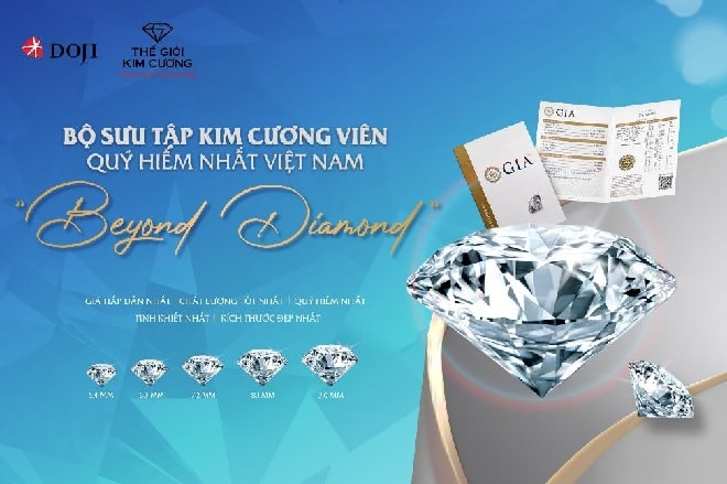 Cận cảnh bộ sưu tập kim cương viên