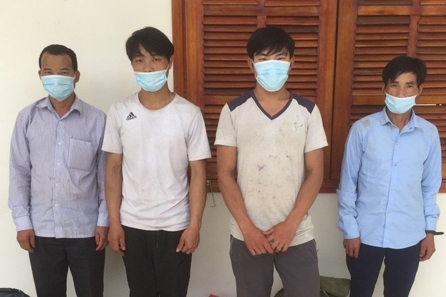 4 người nhập cảnh trái phép từ Lào về Việt Nam thì bị bắt giữ. Ảnh: laodong.vn