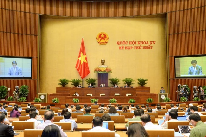 Quang cảnh phiên họp.
