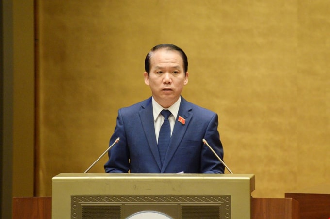 Chủ nhiệm Ủy ban Pháp luật của Quốc hội Hoàng Thanh Tùng.
