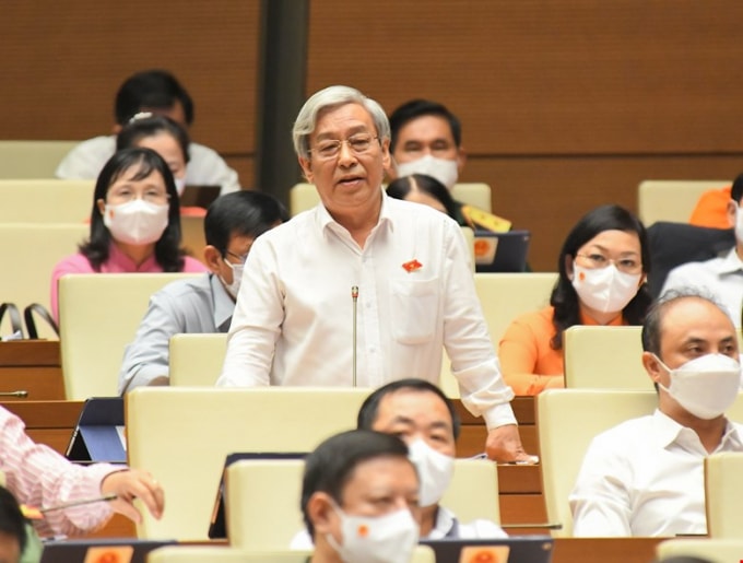 Đại biểu Lê Xuân Thân (Đại biểu Quốc hội đoàn Khánh Hoà).