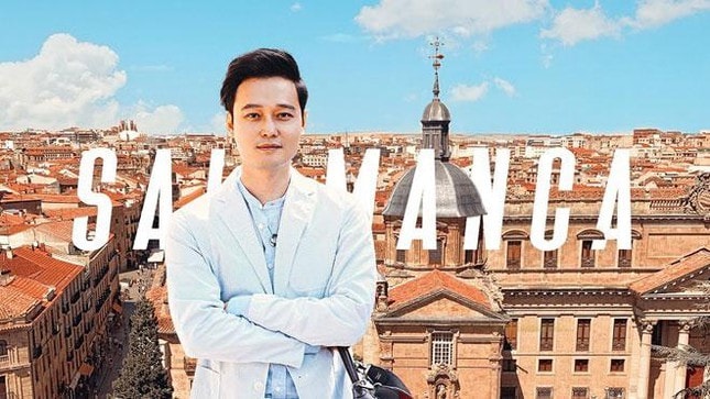 Anh đến nay vẫn còn độc thân và tận hưởng công việc làm vlog về du lịch.