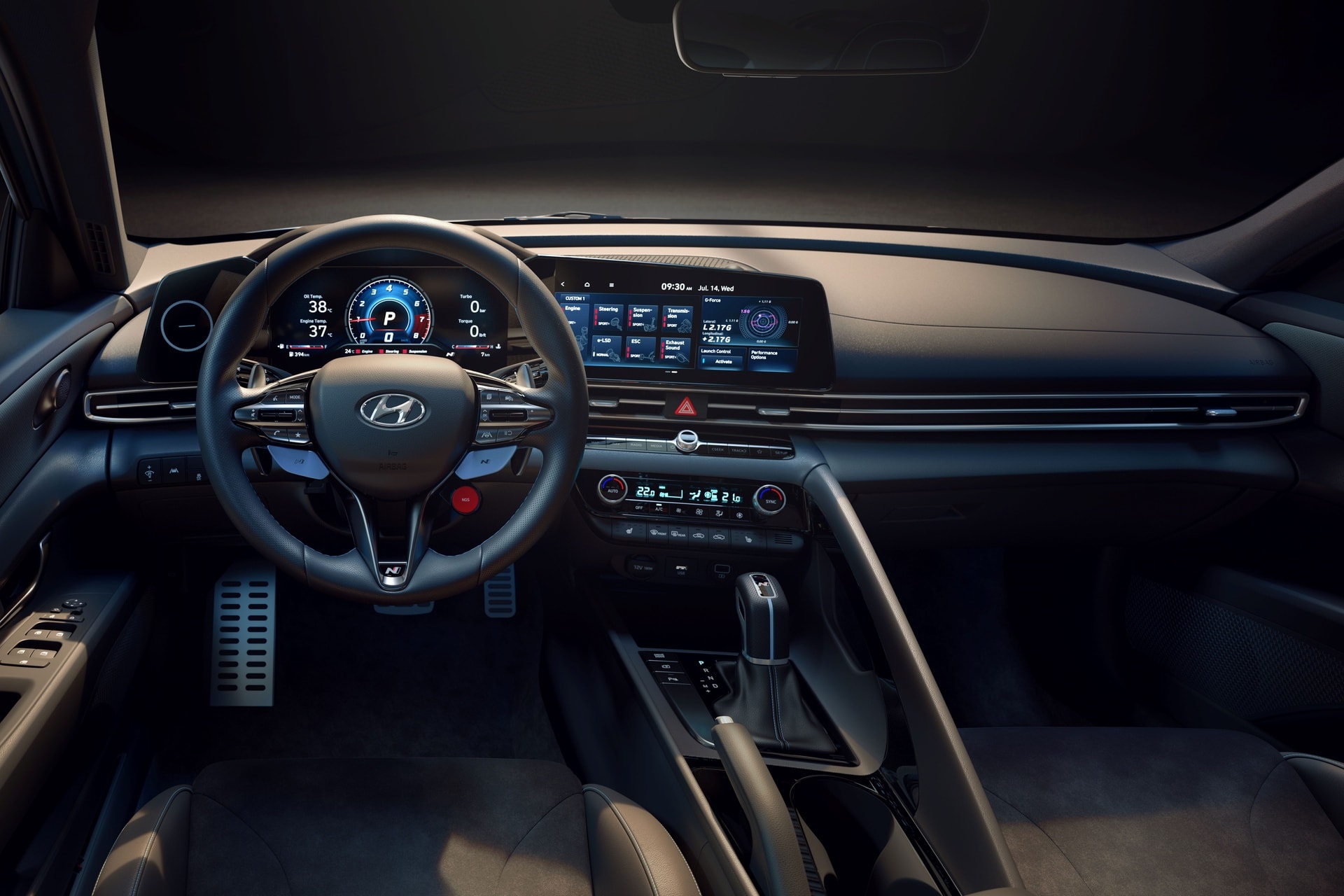 Hyundai Elantra N 2022. Ảnh: Carscoops