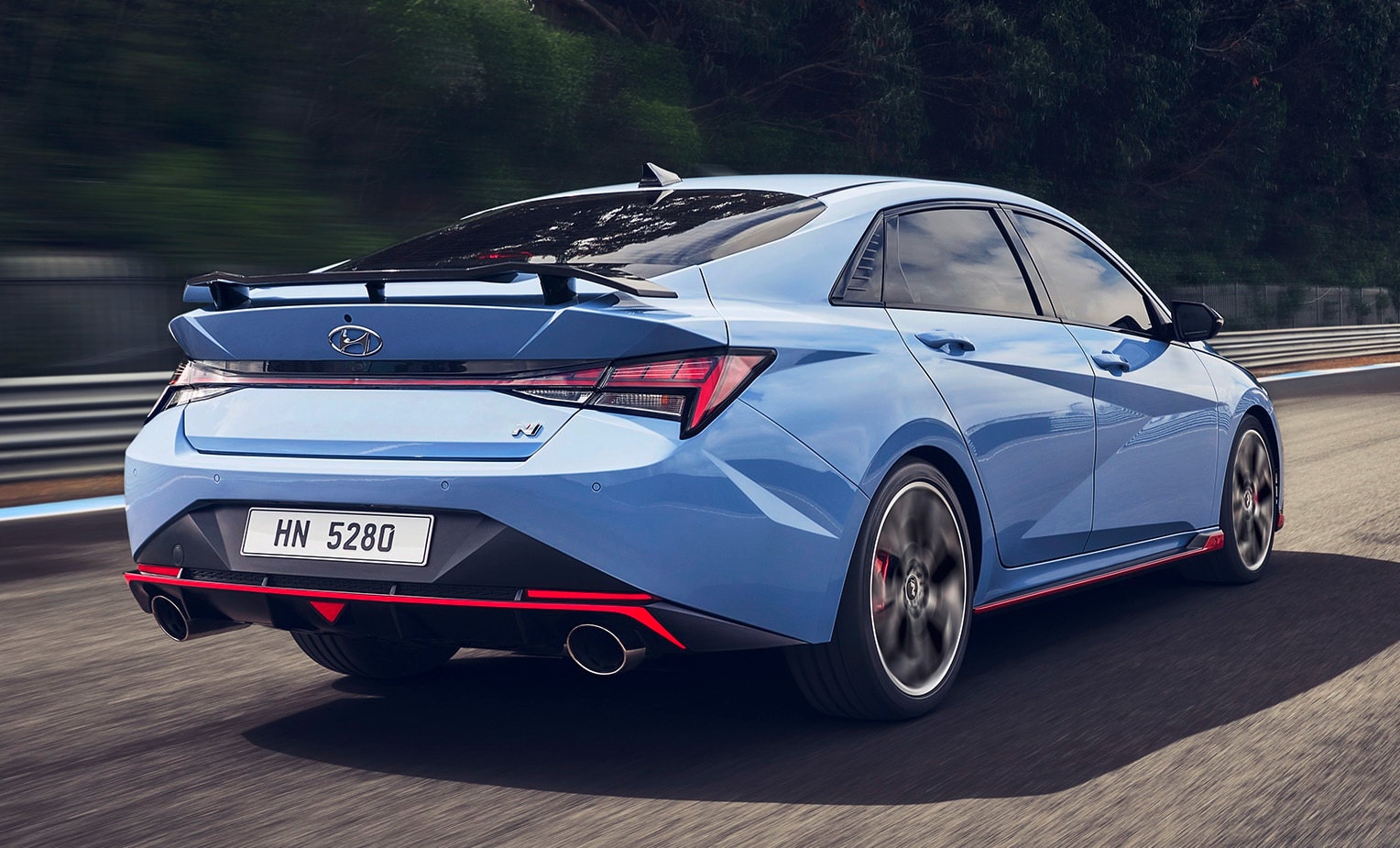 Hyundai Elantra N 2022. Ảnh: Carscoops