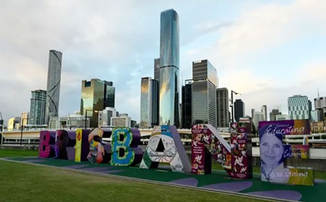Thành phố Brisbane của Australia sẽ là nơi tổ chức đăng cai Olympic 2032. Ảnh: Guardian