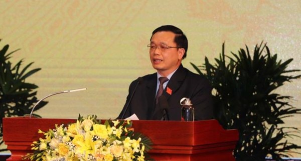 Ông Triệu Đình Lê, Phó Bí thư Thường trực, Chủ tịch HĐND tỉnh Cao Bằng