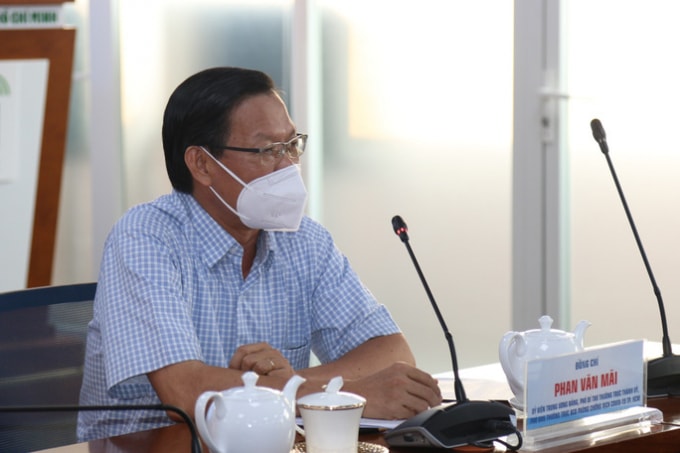 Phó Bí thư Thường trực Thành uỷ TP. HCM - Phan Văn Mãi.