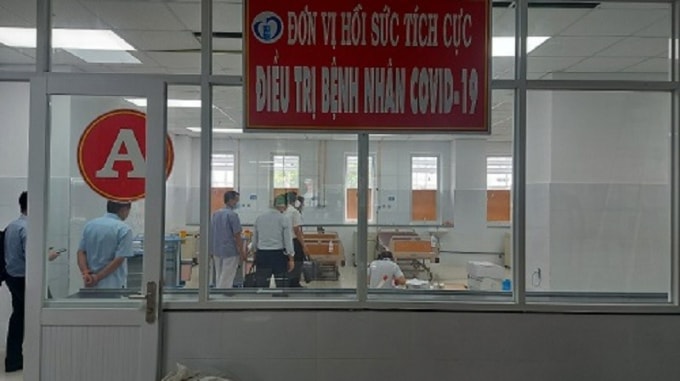 Đơn vị hồi sức tích cực (ICU) của Bệnh viện Thống Nhất Đồng Nai (ảnh TL).