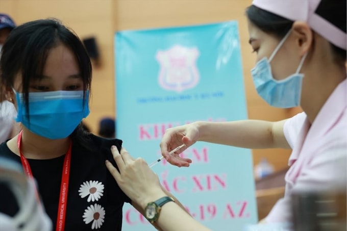 Hà Nội chuẩn bị chiến dịch tiêm chủng thần tốc, chưa từng có trong lịch sử. Ảnh: Hải Nguyễn/Lao động