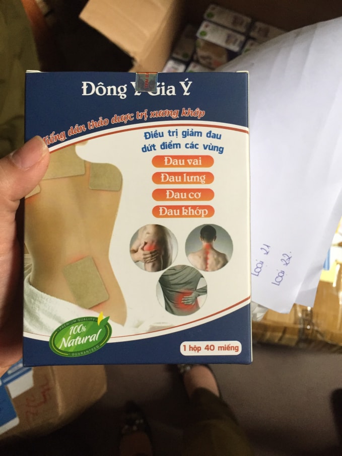 Một số tang vật trong vụ án.