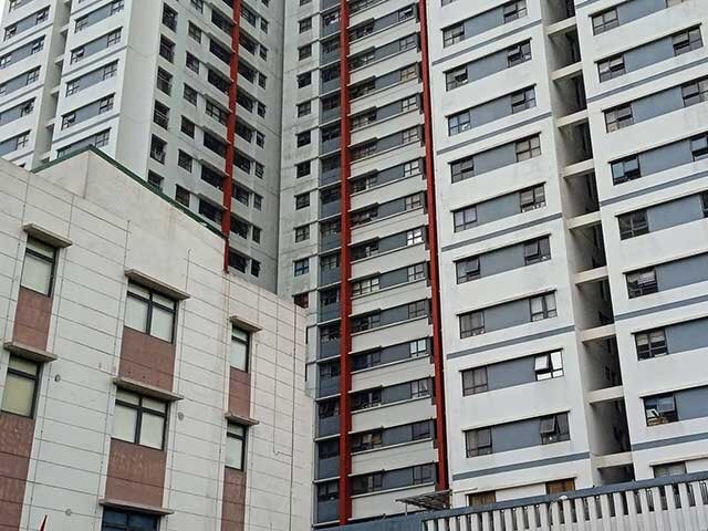Chung cư xảy ra sự việc.