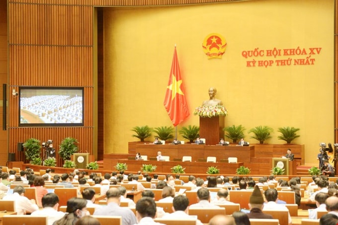 Chiều 24/7, Quốc hội nghe Bộ trưởng Bộ Tài chính Hồ Đức Phớc trình bày Báo cáo về công tác thực hành tiết kiệm, chống lãng phí năm 2020.