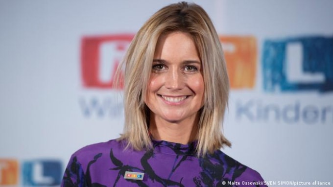 Phóng viên Susanna Ohlen. Ảnh: RTL