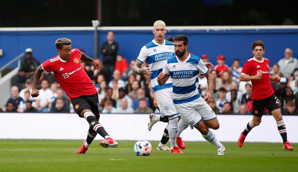 Lingard chơi bóng tự tin sau mùa giải thành công cùng West Ham. Ảnh: internet
