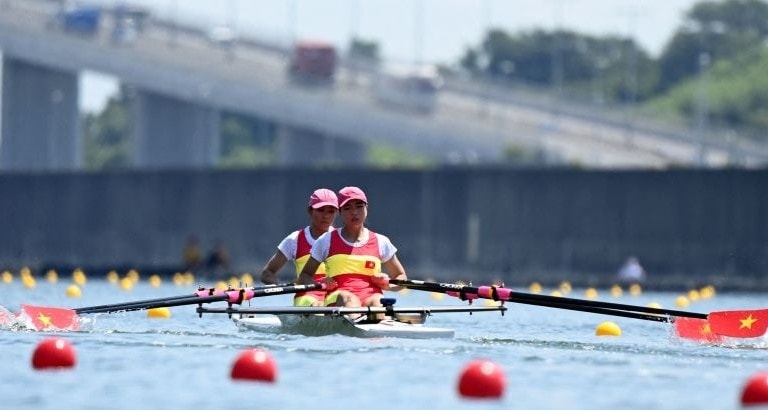 Đôi chèo Việt Nam không thể tạo nên bất ngờ ở sân chơi Olympic. Ảnh: Getty Images