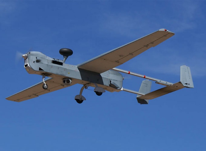 Máy bay MQ-5B Hunter của không quân Mỹ - Ảnh: USarmy