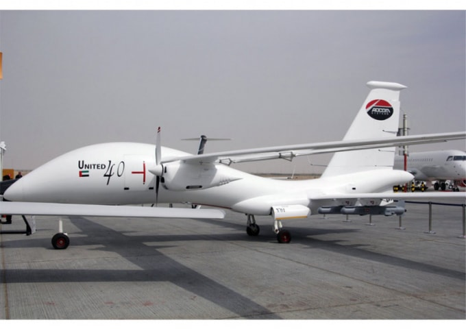 Một chiếc UAV Yabhon United 40 trong lực lượng không quân Algeria