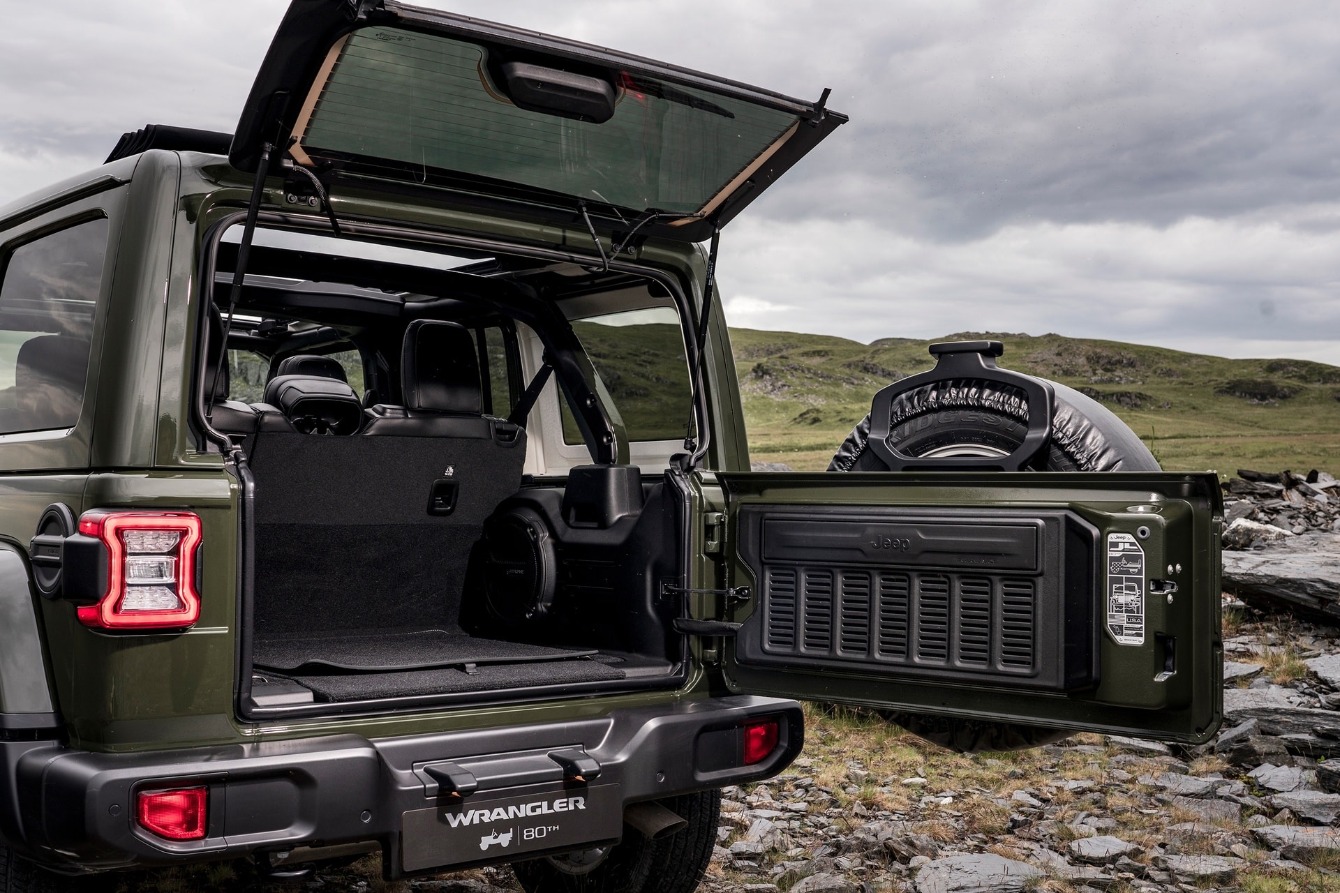Jeep Wrangler 80th Anniversary Edition. Ảnh: Paultan
