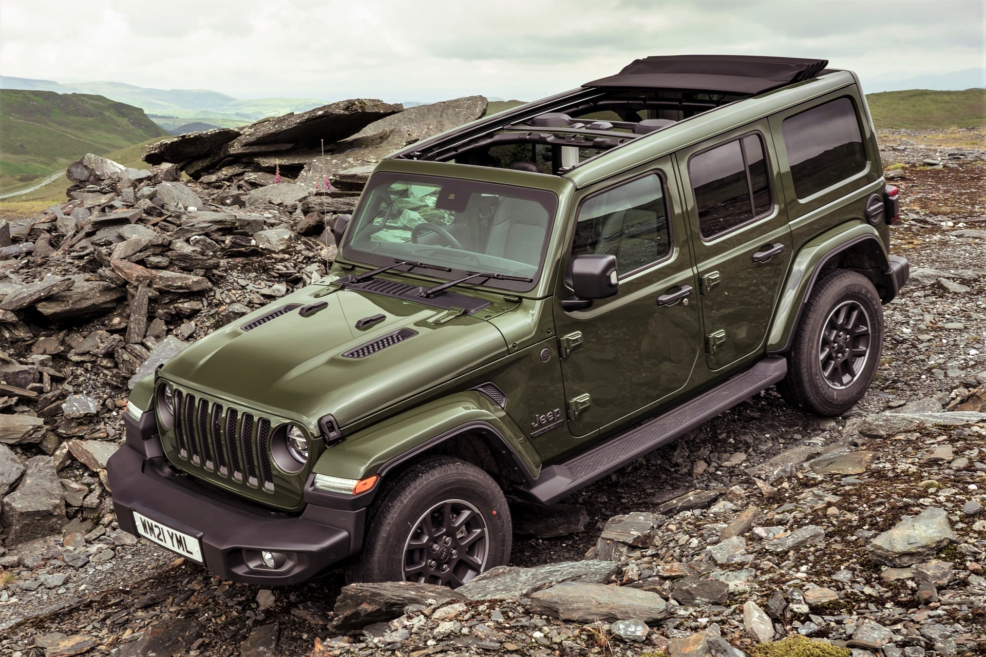Jeep Wrangler 80th Anniversary Edition. Ảnh: Paultan