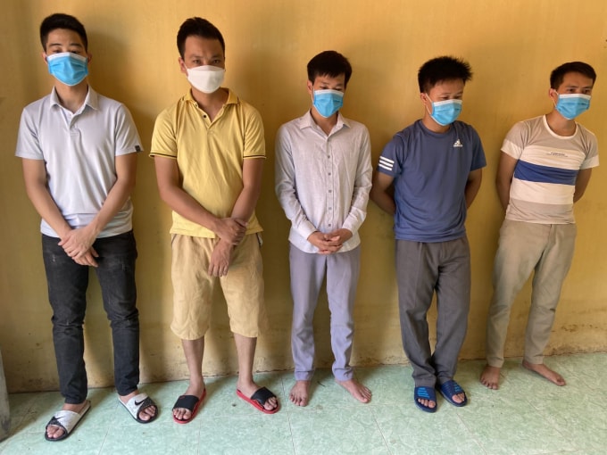 Các đối tượng tại cơ quan điều tra