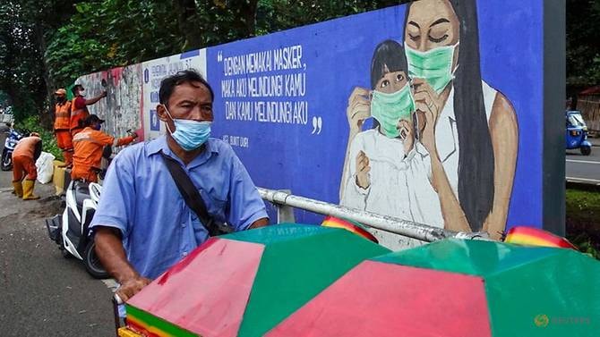 Indonesia kéo dài hạn chế khẩn cấp COVID-19 đến 2/8 do tình hình lây nhiễm đang diễn biến phức tạp - Ảnh: Reuters