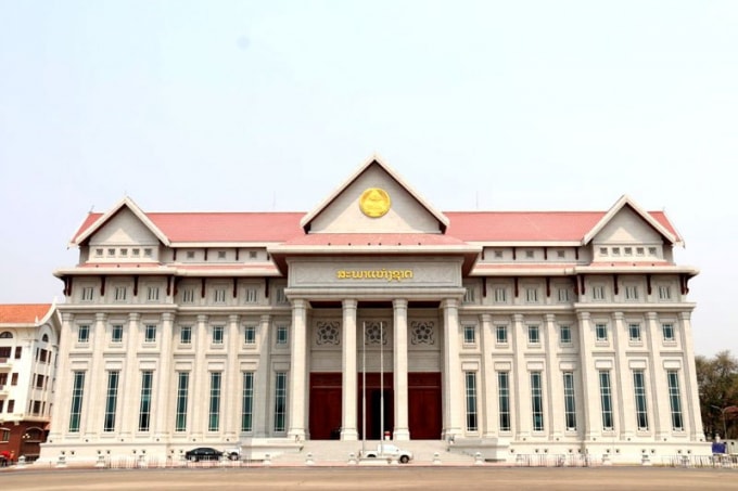 Công trình Nhà Quốc hội Lào - quà tặng của Đảng, Nhà nước và nhân dân Việt Nam.