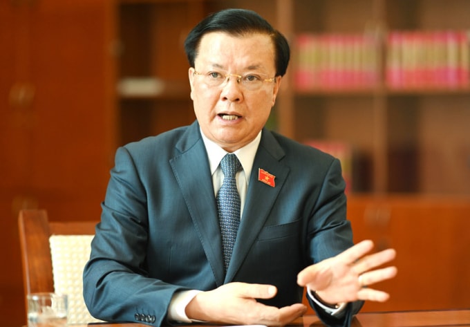 Bí thư Thành ủy Hà Nội Đinh Tiến Dũng
