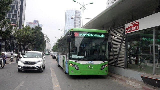 Dự án xe buýt nhanh BRT Hà Nội chưa đạt hiệu quả mong đợi.