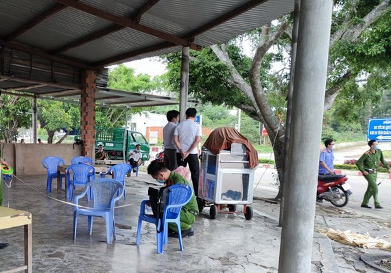Hiện trường vụ việc. Ảnh: congan.com.vn