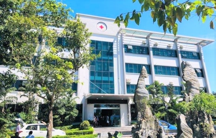 Hình ảnh bệnh viện Đa khoa Minh An, huyện Quỳnh Lưu (Nghệ An). Ảnh: vtc.vn