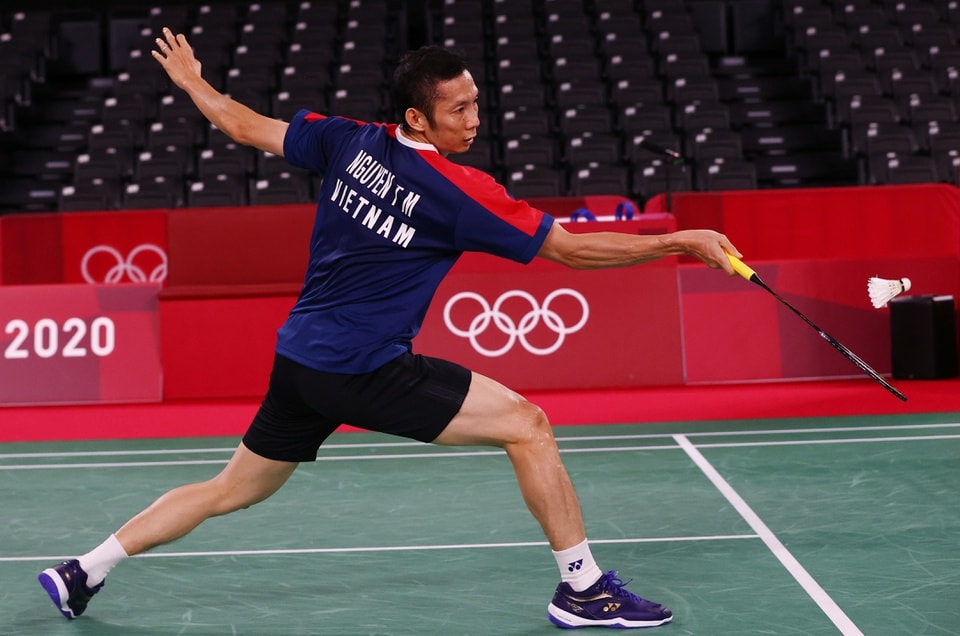Tiến Minh thất bại trước các tay vợt trẻ hơn cả 15 tuổi. Ảnh: Ảnh: Reuters