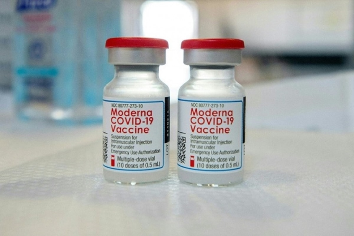 Bộ Y tế phân bổ hơn 3 triệu liều vắc-xin Moderna. Ảnh: AFP