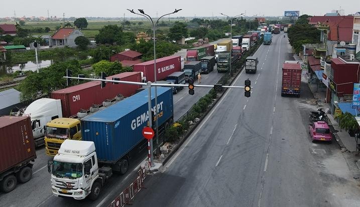 Hải Phòng ghi nhận thêm 1 ca dương tính SARS-CoV-2 là tài xế xe container. Ảnh: minh họa