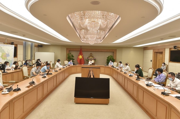 Quang cảnh cuộc họp.