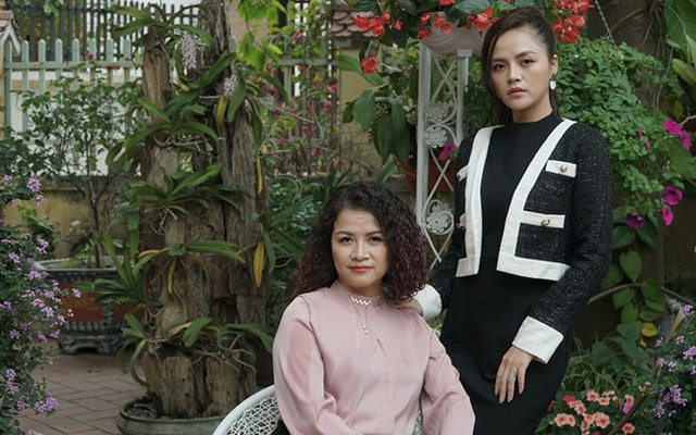 Nghệ sĩ Thu Hạnh và Thu Quỳnh vào vai mẹ con trong “Hương vị tình thân”.