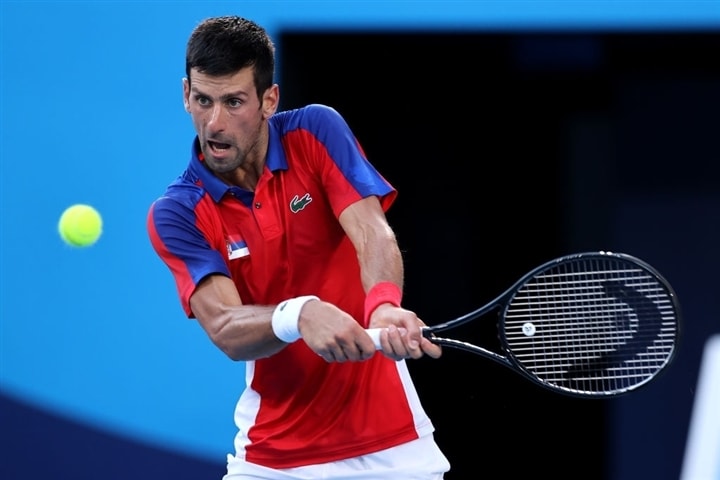 Novak Djokovic thất bại ở trận tranh huy chương đồng đơn nam. Ảnh: internet